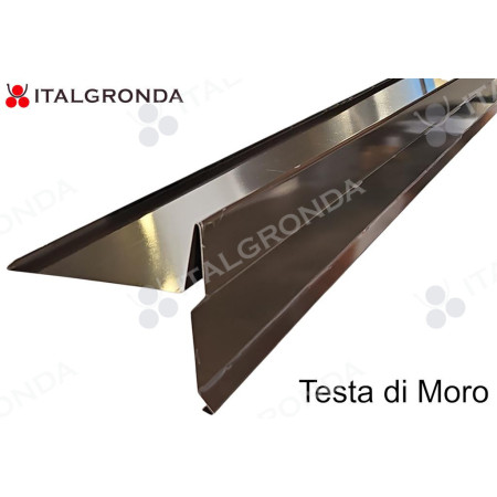 MANTELLINA O SCOSSALINA IN LAMIERA TESTA DI MORO A "TI SV. 41.7