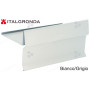scossalina a T in Lamiera Biancogrigio