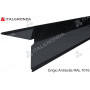 scossalina a T in Lamiera 7016 antracite