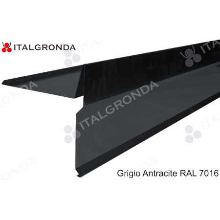 scossalina a T in Lamiera 7016 antracite