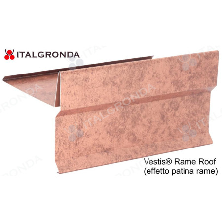 MANTELLINA A "T" IN ALLUMINIO COLORATO A SCELTA DA ML. 3