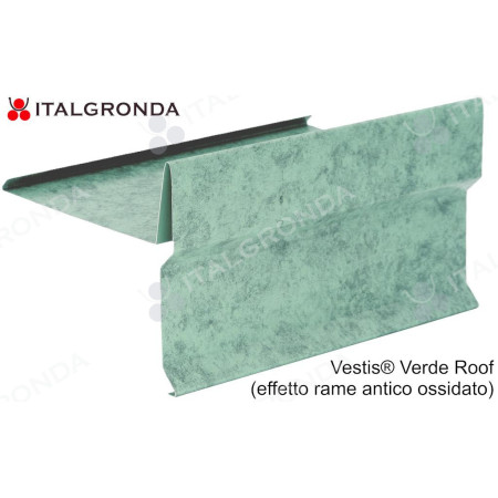 MANTELLINA A "T" IN ALLUMINIO COLORATO A SCELTA DA ML. 3