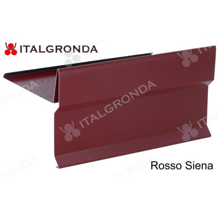 MANTELLINA A "T" IN ALLUMINIO COLORATO A SCELTA DA ML. 3