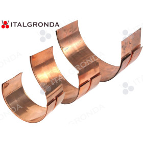 GIUNTO AD INCASTRO IN RAME PER GRONDA SEMITONDA