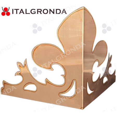 FRONTONE ORNAMENTALE RAME STANDARD (ESTERNO)