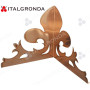 FRONTONE ORNAMENTALE RAME STANDARD (ROVESCIO)