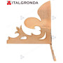 PROFILO FRONTONE ORNAMENTALE RAME STANDARD