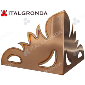 FRONTONE ORNAMENTALE RAME MOD. PICCOLO (ESTERNO)