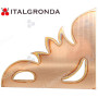 PROFILO FRONTONE ORNAMENTALE RAME MOD. PICCOLO