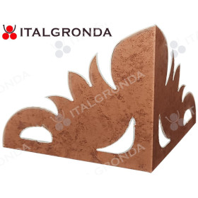 FRONTONE ORNAMENTALE ALLUMINIO VESTIS COPPER (ESTERNO)
