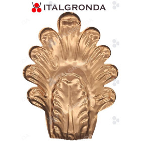 FOGLIA ORNAMENTALE RAME MOD.GRANDE