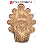 FOGLIA ORNAMENTALE RAME MOD.GRANDE