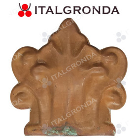 FOGLIA ORNAMENTALE RAME MOD. PICCOLO