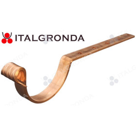 STAFFA IN RAME PER GRONDA SEMITONDA - SVILUPPO 20 CM