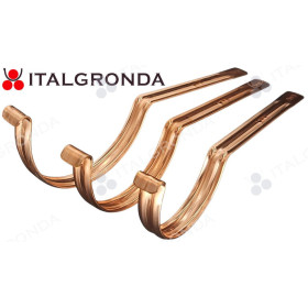 STAFFA IN RAME PER GRONDA SEMITONDA CON DOPPIA NERVATURA (SERIE ECO)