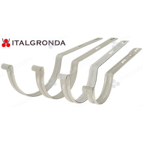 STAFFA PER GRONDA SEMITONDA IN LAMIERA PREVERNICIATA B/G