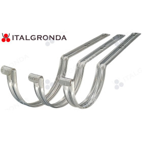 STAFFA PER GRONDA SEMITONDA IN ACCIAIO ZINCATO