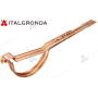 STAFFA PER GRONDA SEMITONDA IN RAME SV.250mm