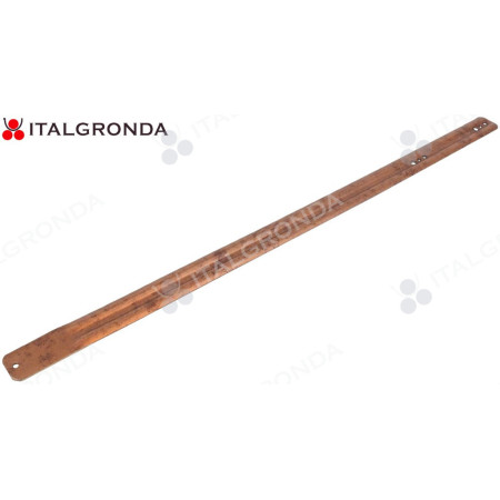 BANDELLA IN ALLUMINIO PREVERNICIATO COLOR COPPER - SPESSORE 20/10