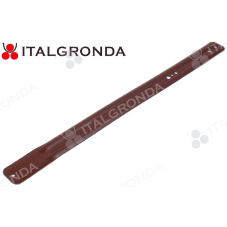 BANDELLE IN LAMIERA COLOR ROSSO SIENA 15/10 da 40cm