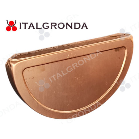 TESTATA IN RAME PER GRONDA SEMITONDA SV. 25 cm