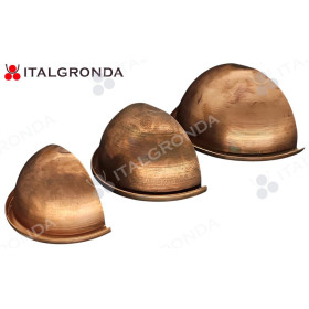 TESTATA IN RAME STONDATA PER GRONDA SEMITONDA