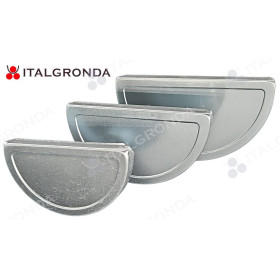 TESTATA IN LAMIERA ZINCATA PER GRONDA SEMITONDA