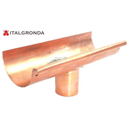 RACCORDO A GRONDA SEMITONDA CON BOCCHETTA IN RAME ITALGRONDA-RACCORDO A GRONDA SEMITONDA CON BOCCHETTA IN RAME Disponibile nei d