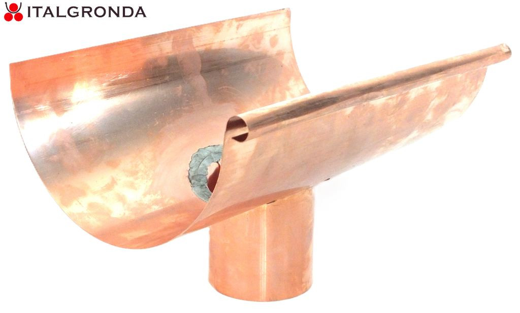RACCORDO A GRONDA SEMITONDA CON BOCCHETTA IN RAME ITALGRONDA-RACCORDO A GRONDA SEMITONDA CON BOCCHETTA IN RAME Disponibile nei d