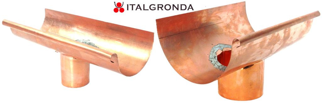 RACCORDO A GRONDA SEMITONDA CON BOCCHETTA IN RAME ITALGRONDA-RACCORDO A GRONDA SEMITONDA CON BOCCHETTA IN RAME Disponibile nei d