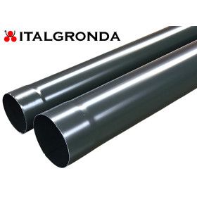 Tubo Pluviale in Lamiera Grigio Antracite RAL 7016 Copertina