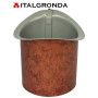 BOCCHETTO IN ALLUMINIO VESTIS COLOR COPPER SAGOMATO -BOCCHETTO IN ALLUMINIO VESTIS COLOR COPPER SAGOMATODisponibile nei diametri