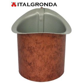 BOCCHETTO IN ALLUMINIO VESTIS COLOR COPPER SAGOMATO -BOCCHETTO IN ALLUMINIO VESTIS COLOR COPPER SAGOMATODisponibile nei diametri