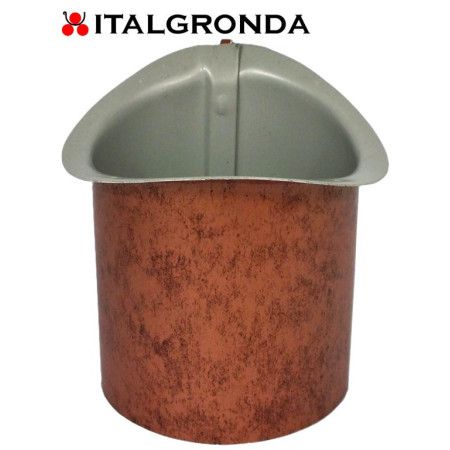 BOCCHETTO IN ALLUMINIO VESTIS COLOR COPPER SAGOMATO -BOCCHETTO IN ALLUMINIO VESTIS COLOR COPPER SAGOMATODisponibile nei diametri