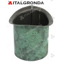 BOCCHETTO IN ALLUMINIO VESTIS VERDE ROOF SAGOMATO Ø80