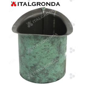 BOCCHETTO IN ALLUMINIO VESTIS VERDE ROOF SAGOMATO Ø80