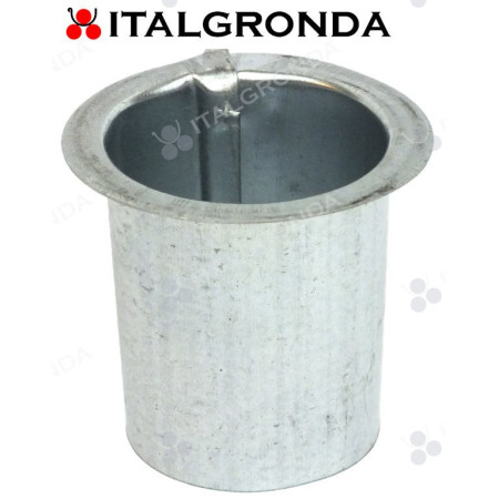 BOCCHETTO IN LAMIERA ZINCATA PIANO Ø60