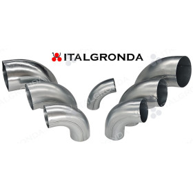 CURVE LAMIERA ZINCATA A 72° (Fig.2) e 88° (Fig.3) AGGRAFFATO