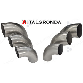 Curva in ACCIAIO INOX A 72° (Fig.2) E 88° (Fig.3) d. 8-10-12