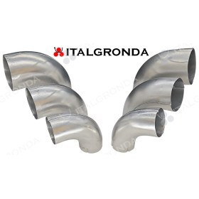 CURVE ALLUMINIO NATURALE AGGRAFFATO