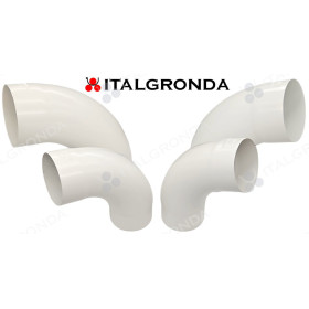 CURVE IN ALLUMINIO ELETTROSALDATO RAL 9010