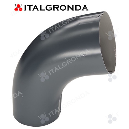 GOMITO IN ALLUMINIO PREVERNICIATO ANTRACITE 7016