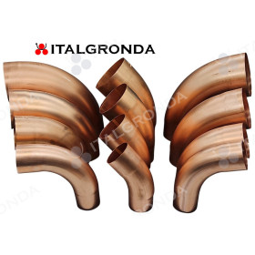 GOMITO IN RAME ELETTROSALDATO EU-ROUND 
Disponibile nei diametri Ø60-80-100-120mm