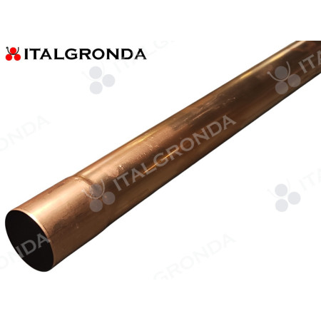 TUBO IN RAME ELETTROSALDATO Ø.6-8-10-12cm