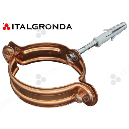 FERMATUBO RAME a Tassello STAMPATO