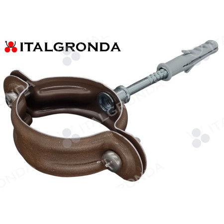 Collare Ø60 ALLUMINIO COLOR CORTEN EFFETTO RUGGINE