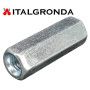 DADO PROLUNGATO ACC. ZINC. C/FILETTO F/F RIVIT-DADO PROLUNGATO ACC. ZINC. C/FILETTO F/FDisponibile nei passi M6 - M8 - M10 - M12