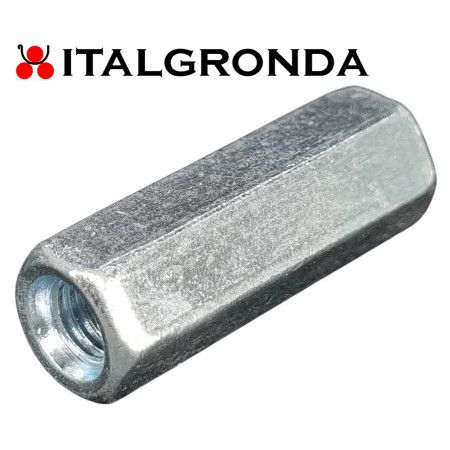 DADO PROLUNGATO ACC. ZINC. C/FILETTO F/F RIVIT-DADO PROLUNGATO ACC. ZINC. C/FILETTO F/FDisponibile nei passi M6 - M8 - M10 - M12