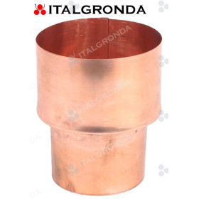 RIDUZIONE RAME 8/10 DA Ø110 A Ø93 X TERMINALE