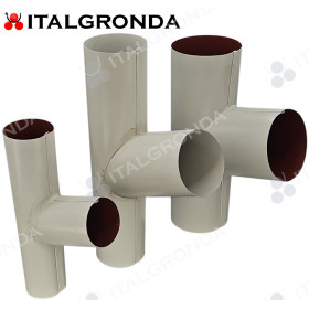 BRACA IN ALLUMINIO BIANCO/GRIGIO